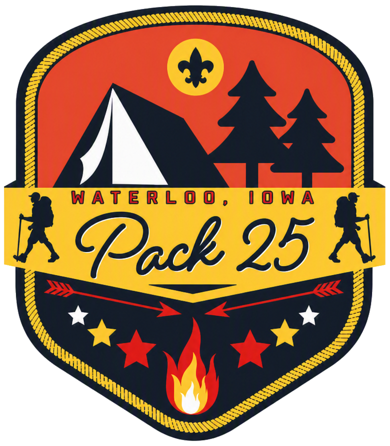 Pack 3025 (Pack 25) logo